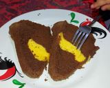 Foto langkah ke 15 dari resep Choco Cheese Butter Cake.