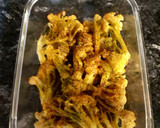 Foto del paso 2 de la receta: Coliflor al vapor con bechamel con harina de garbanzos