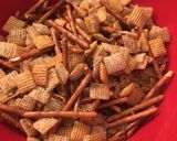 A picture of step 6 of 1952 original Chex party mix#mycookbook.
