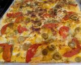 Foto del paso 6 de la receta: Focaccia con Tomate Perita y Aceitunas Verdes