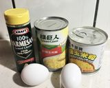 玉米濃湯麵的食譜步驟1照片