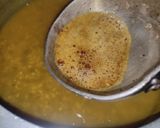 A picture of step 2 of Mung dal.