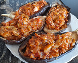 Foto del paso 3 de la receta: Berenjenas rellenas de atún