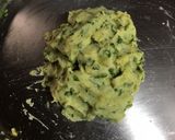 A picture of step 1 of Aloo Paratha.