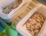 Hình bước làm 5 của món Bánh chuối dừa yến mạch healthy