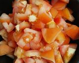 A picture of step 3 of Vegetarian curry.