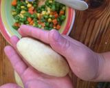 Foto del paso 3 de la receta: Papa rellena de verduras