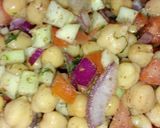 A picture of step 3 of White Chana Chaat.