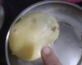 A picture of step 1 of Sabudana Vada.