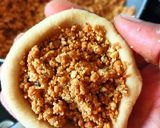 A picture of step 3 of Shenga Holige (groundnut stuffed sweet Paratha).