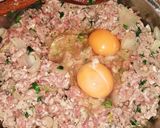 Pas rețetă Plăcintă cu carne și blat de lipie 1 fotografie