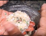 A picture of step 3 of Fasting sabudana donuts vada.