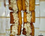A picture of step 3 of Plantain kebab.