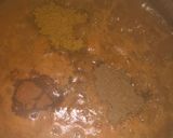 A picture of step 7 of Chicken Jalfrezi curry.
