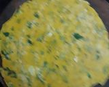 A picture of step 3 of Methi paratha.