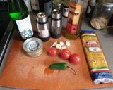 A picture of step 1 of Student pasta.