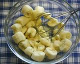 A picture of step 2 of 6 Minute Sugar-free Salted Banana Jam in the Microwave.