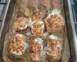 2051. Töltelékkel sajttal sonkával töltött karaj😋 recept fázis 6 fotója