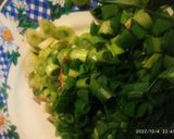 Foto del paso 2 de la receta: Tortilla de repollo con arroz y churrasco de bondiola