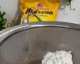 Foto langkah ke 4 dari resep Cake Ketagih (Cake lukis dengan bubuk coklat) - Tanpa tepung terigu.