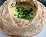 Foto del paso 14 de la receta: Fondue de quesos en pan de campo