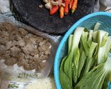 Foto langkah ke 1 dari resep Tekwan Kerikil Tenggiri (Topping seadanya).