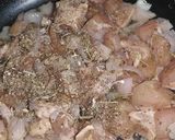 A picture of step 2 of Chicken salad.