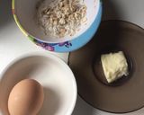 A picture of step 1 of Oats egg omelette.