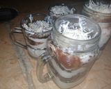 Foto langkah ke 5 dari resep Cheese cake lumer oreo milo.