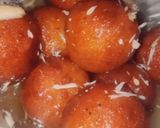 A picture of step 5 of Gulab jamun😋.