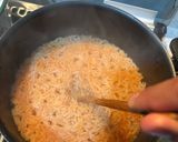 A picture of step 8 of Mexican Red Rice (Arroz Rojo).