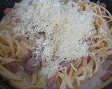 Foto langkah ke 4 dari resep Fettuccine Carbonara.