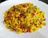 A picture of step 5 of Kanda Poha.