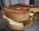 Foto del paso 5 de la receta: Sándwich🌯🧆🥪 de queso y berenjena🥙🍆🧀