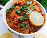 A picture of step 5 of Dhaba style Egg Tadka.