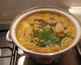 Zöldségleves májkrémes grízgaluskával #gluténmentes recept fázis 7 fotója