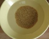 A picture of step 1 of Foxtail Millet Kheer Thinai Payasam.