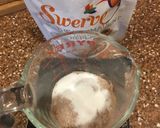 A picture of step 3 of Double chip walnut mug cake.