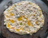 A picture of step 4 of Jowar uttapam.