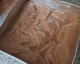 Foto langkah ke 4 dari resep Chocolate Marble Cheese Cake.