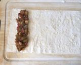 A picture of step 3 of Rhubarb Strudel.