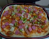 Foto langkah ke 7 dari resep Pizza Tangkup happy call.