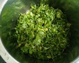 A picture of step 3 of Methi na gota / pakoda.