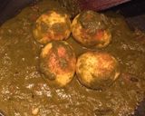 A picture of step 11 of Egg Hariyali.