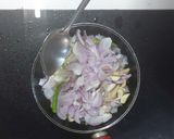 A picture of step 2 of Eggs potato curry.