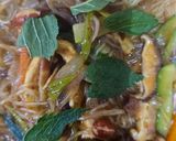 Foto del paso 8 de la receta Fideos de arroz con pasta de curry verde