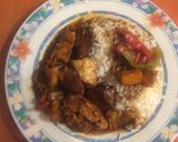 Foto del paso 6 de la receta: Arroz con pollo carne y verduras con salsa de soja y barbacoa