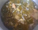 Foto langkah ke 4 dari resep 051. Sayur Sawi Asin Ayam Kuah.
