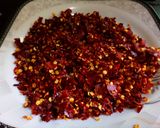 A picture of step 4 of Veg chicken shawarma.