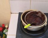 Foto langkah ke 2 dari resep Blackforest Birthday Cake Kukus Mudah.